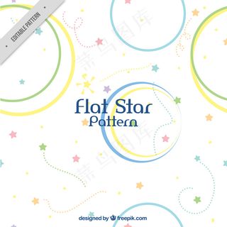 黄色背景矢量图