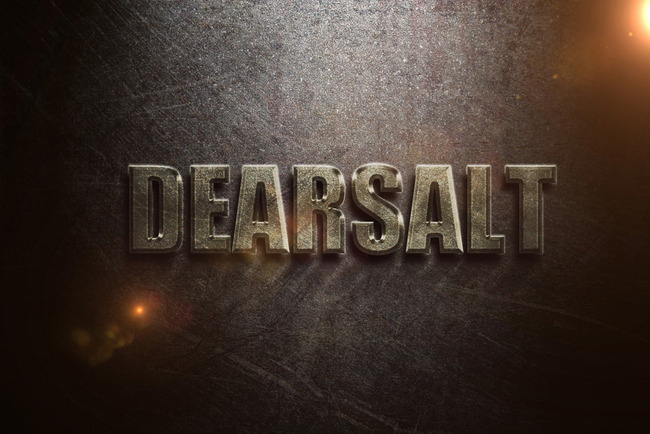 古典暗金质感立体字 练习