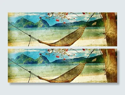 25张淘宝欧式建筑全屏海报背景图片