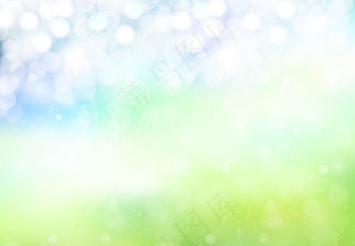 梦幻光斑图片ai矢量模版下载