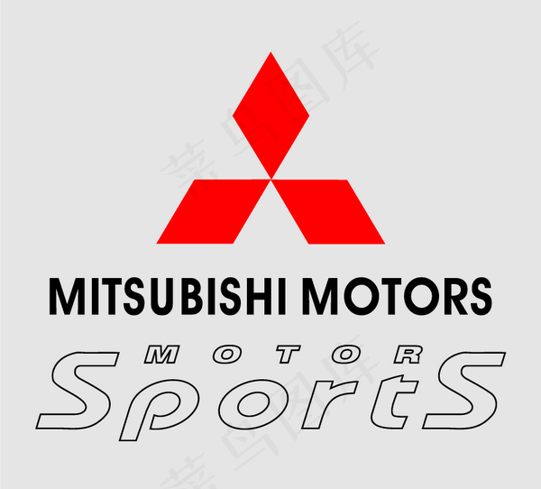 Mitsubishi_Motor_...ai矢量模版下载