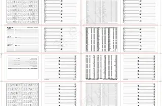 万用笔记本内页设计图片