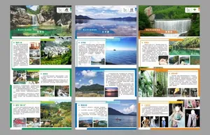 旅游展板