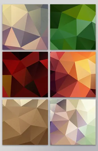 多边形集合背景