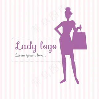 拿购物袋的女人