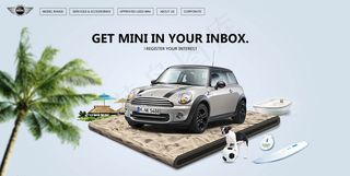 迷你宾利官方网站模版PSD模版图片