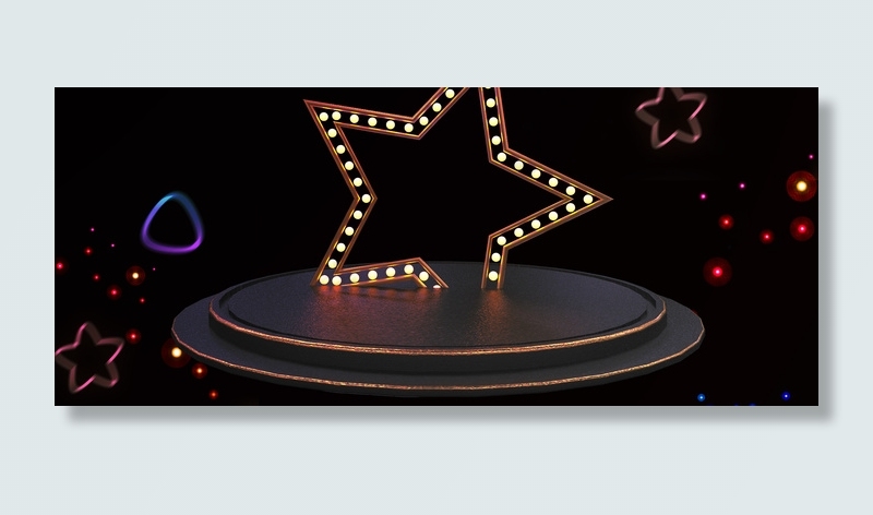 黑金电商风618促销折扣背景