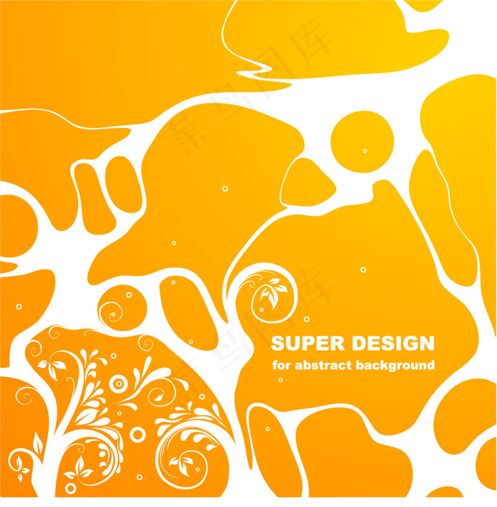 7款时尚装饰背景矢量图下载