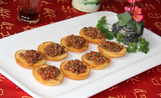 喜饼牛肉松图片