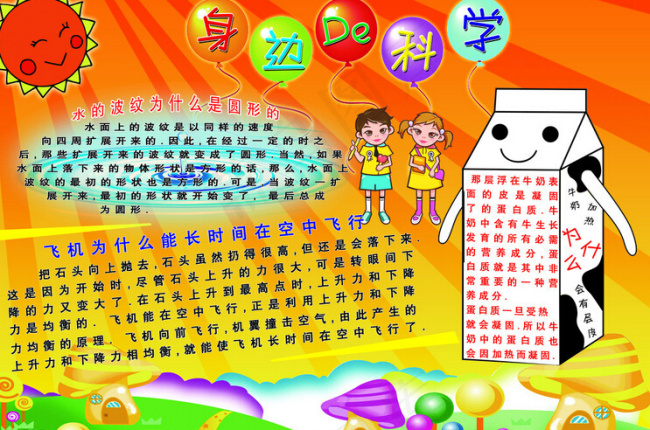 科技在身边手抄报