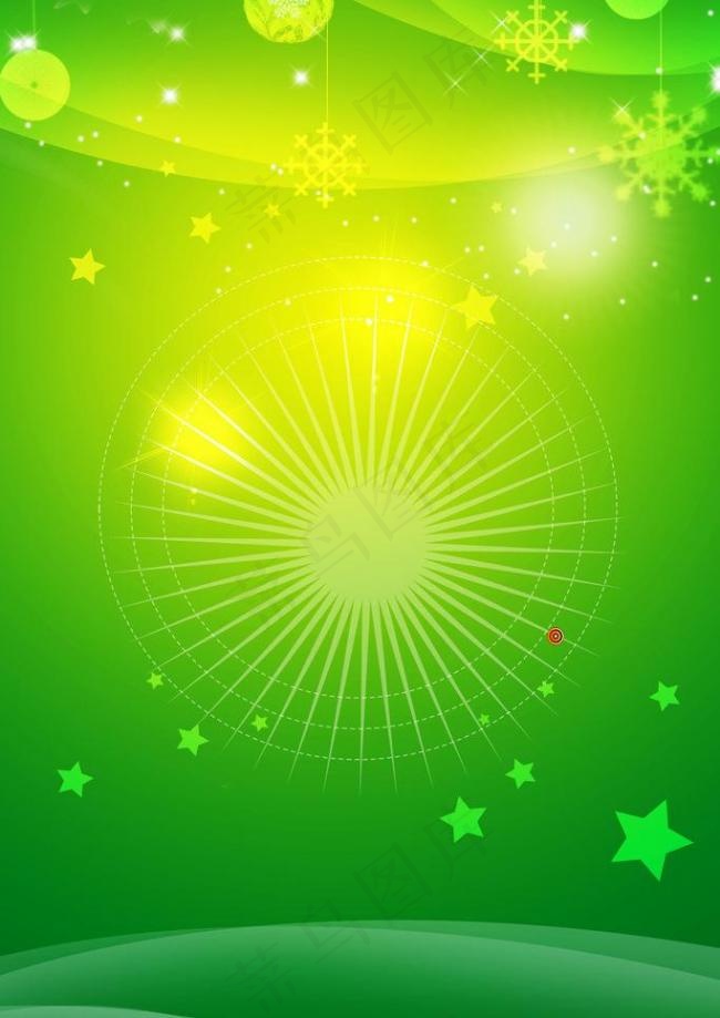 绿色背景图片喜庆祝贺年