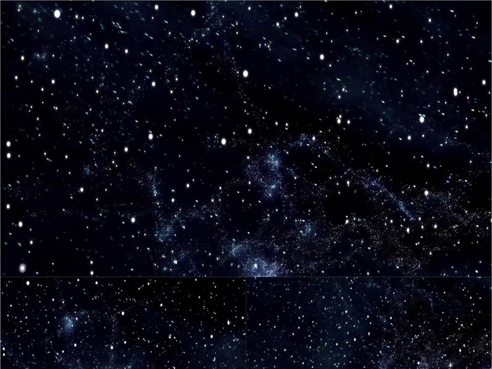 星空穿梭动态舞台背景
