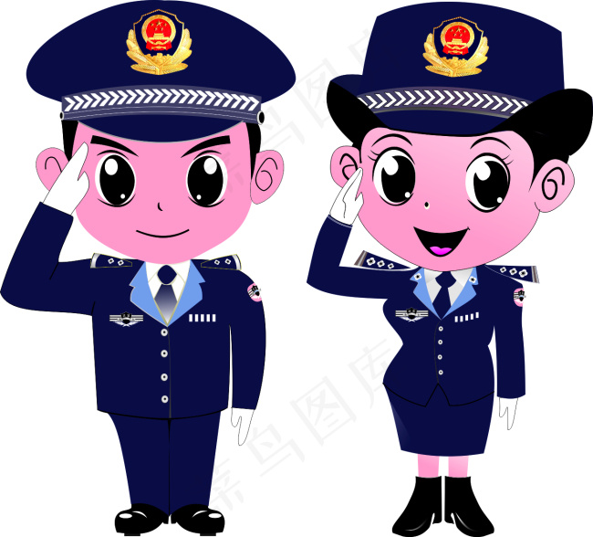 警察CDR矢量图免费下载cdr矢量模版下载
