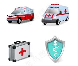 救护车和护士