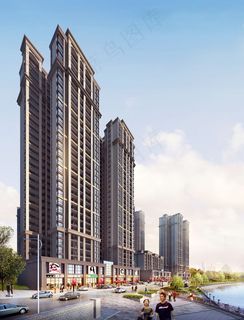 房地产 效果图图片