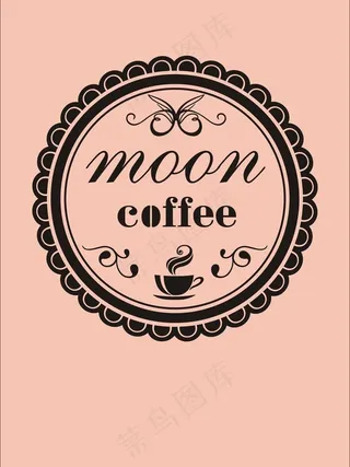 咖啡店杯垫设计图片