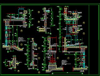 高层综合楼CAD施工模板