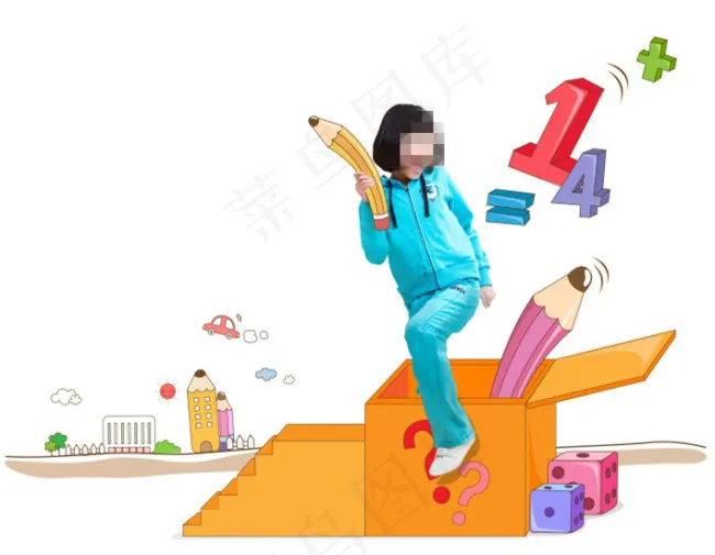 韩式儿童素材psd模版下载