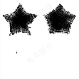 星型的插图背景矢量