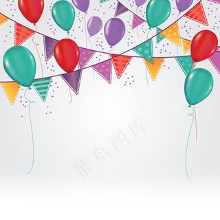 气球促销推广主图背景