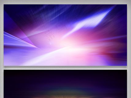 光晕光线世界互联动感科技背景