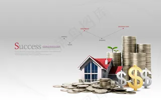 银行期货商务金融PSD素材下