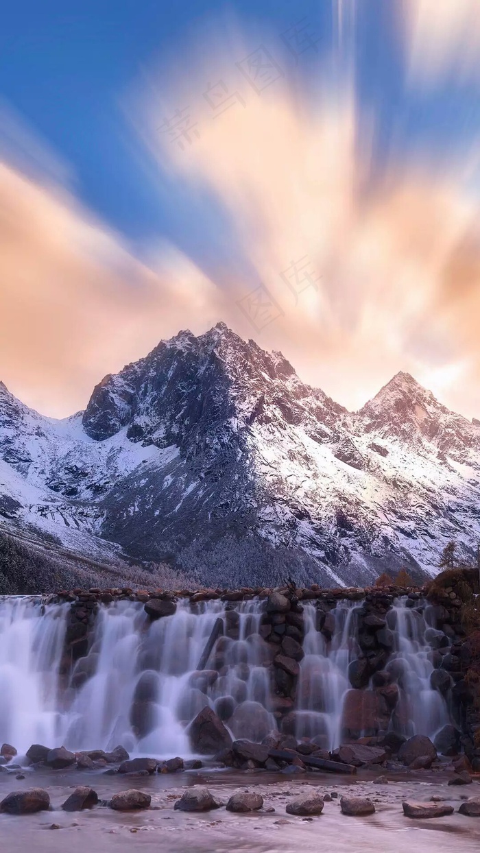 雪山高清摄影图片