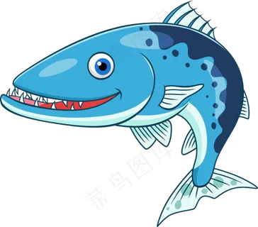卡通小鱼海洋生物海洋世界免扣素材