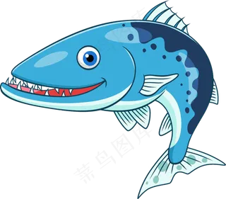 卡通小鱼海洋生物海洋世界免扣素材