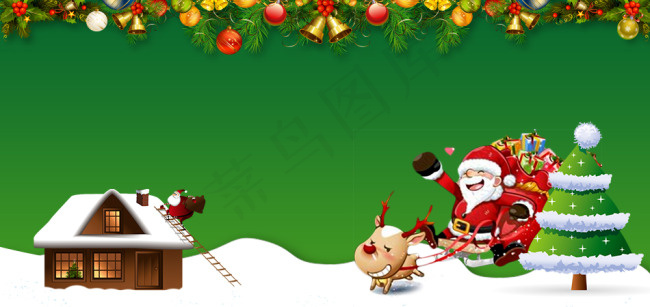 圣诞节创意合成高清PSD