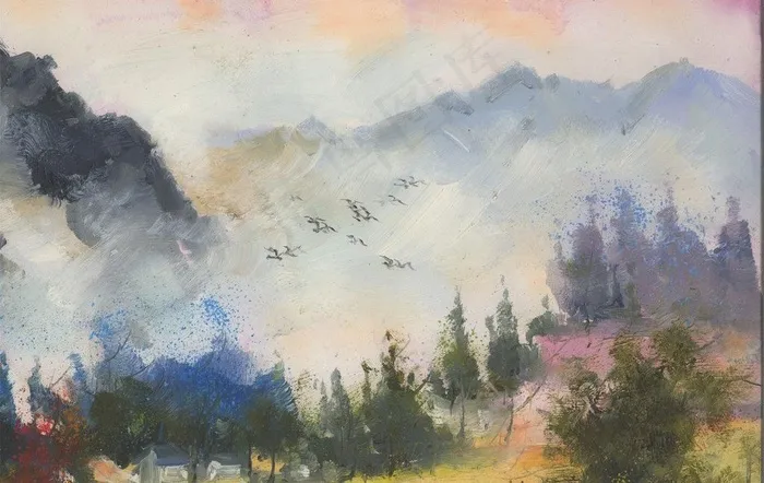 风景画 油画图片