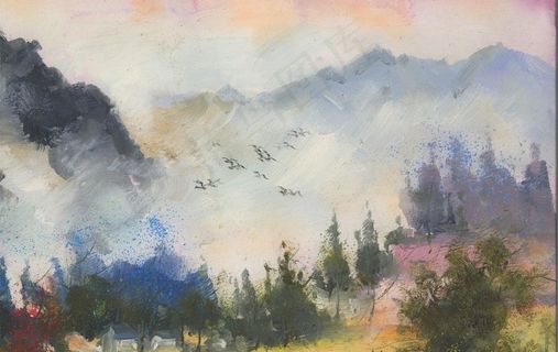 风景画 油画图片