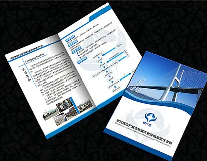 金融公司折页图片