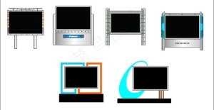 广告牌 显示屏图片