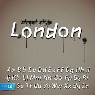 可爱的字体设计矢量素材3