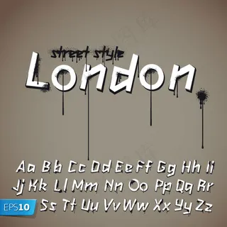 可爱的字体设计矢量素材3