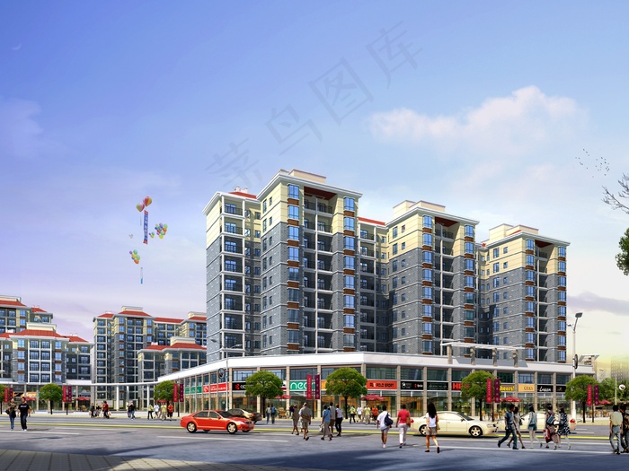 楼盘效果图图片