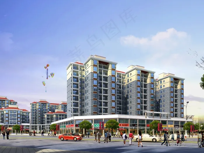 楼盘效果图图片