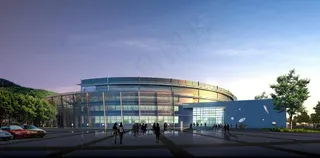 体育中心3d模型图片