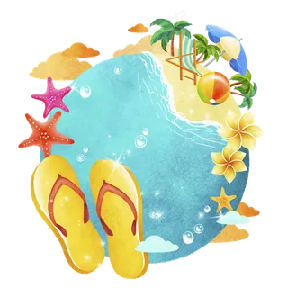 卡通幼儿园可爱太阳PNG免扣素材