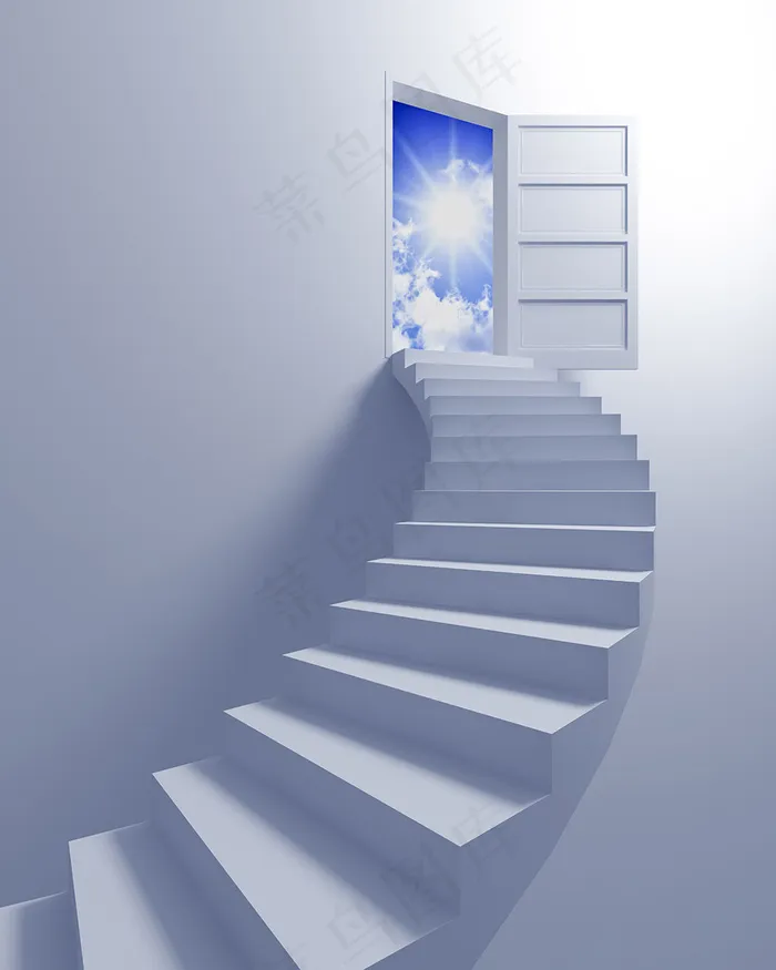 简洁风楼梯设计玄关背景装饰画系列2