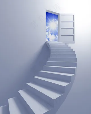 简洁风楼梯设计玄关背景装饰画系列2