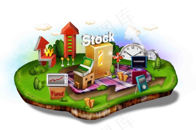 卡通商业街区设计