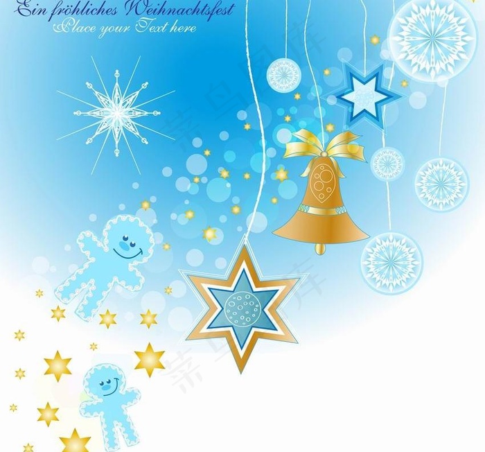 卡通圣诞背景图片