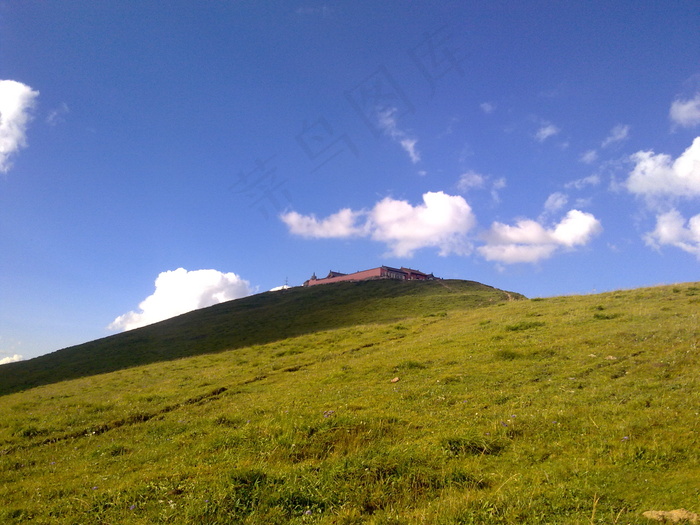 山顶风光图片