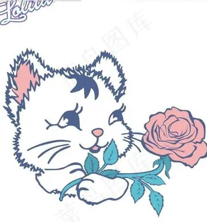 卡通动物矢量素材图片