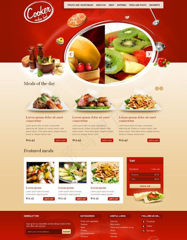 html5模板下载图片