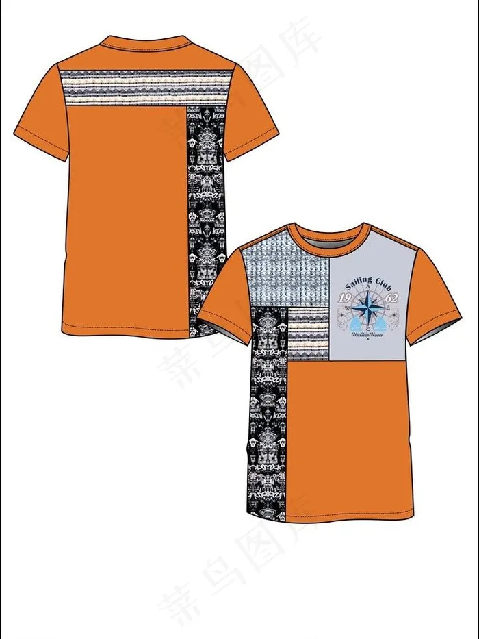 衣服cdr矢量模版下载