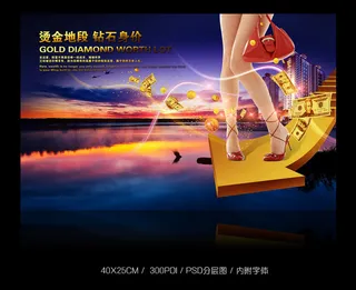 商场女装服饰海报