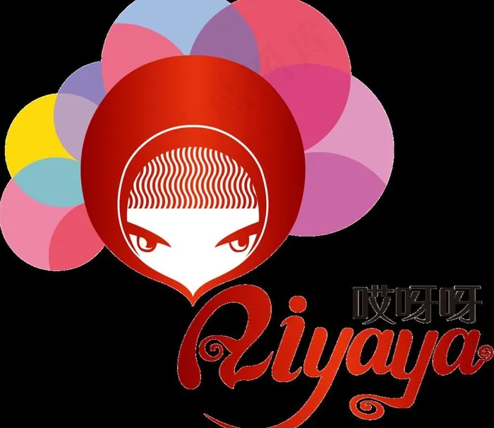 哎呀呀标志（logo）图片psd模版下载